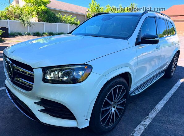 4JGFF8GE2LA165714 2020 MERCEDES-BENZ GLS White Tył lewy