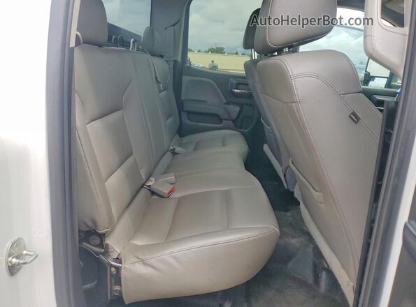 1GC2CUEG4GZ389504 2016 CHEVROLET SILVERADO White Vista interior trasera