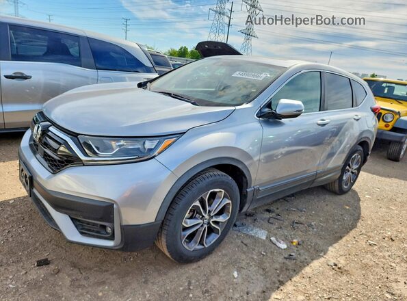 2HKRW2H84LH634429 2020 HONDA CR-V Silver Trasero izquierdo