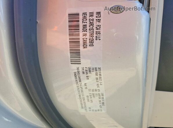 2C4RC1S77RR126910 2024 CHRYSLER PACIFICA Серебряный Панорамный вид салона 360°
