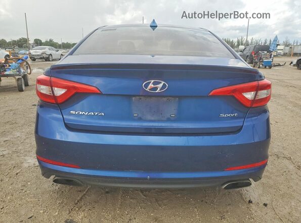 5NPE34AF6GH316698 2016 HYUNDAI SONATA Blue 