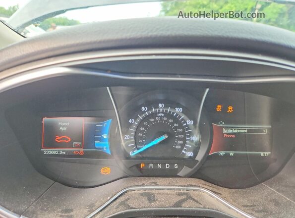 3FA6P0HD6JR231232 2018 FORD FUSION Black Հետևի նստատեղերի տեսք