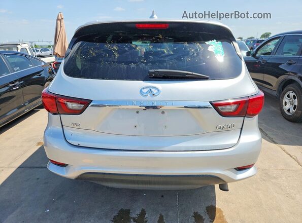 5N1DL0MM7LC531331 2020 INFINITI QX60 Silver Front interior view
