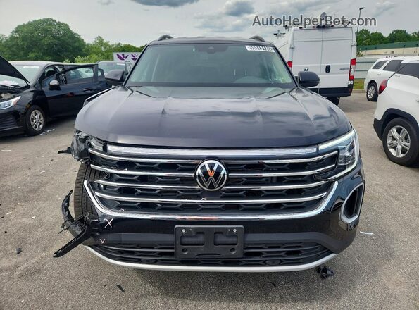 1V2HN2CA3TC538343 2026 VOLKSWAGEN ATLAS Black Widok z tyłu