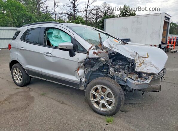MAJ6S3GL6KC264384 2019 FORD ECOSPORT Silver Вид спереду