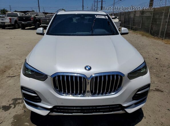 5UXCR6C54KLL38627 2019 BMW X5 White Հետևի տեսք