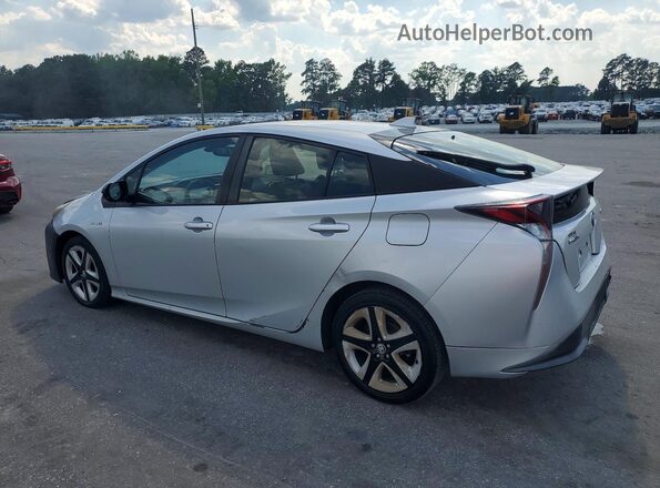 JTDKARFU2G3003169 2016 TOYOTA PRIUS Серебряный Задняя правая четверть