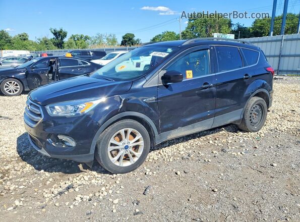 1FMCU9HDXKUA98698 2019 FORD ESCAPE Black Tył lewy