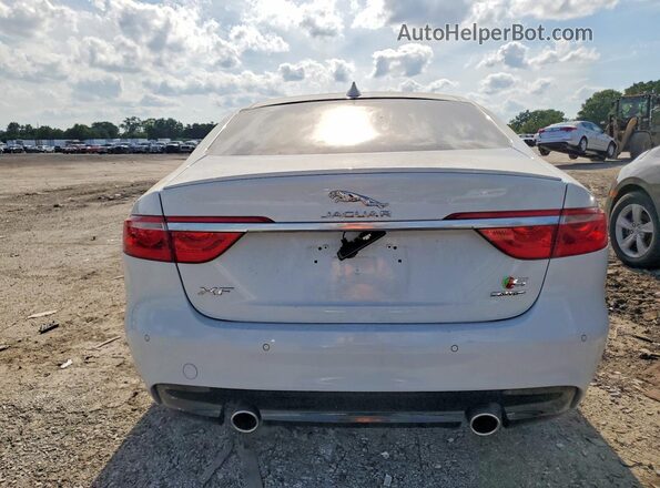 SAJBM4BV8HCY38219 2017 JAGUAR XF White Widok wnętrza z przodu