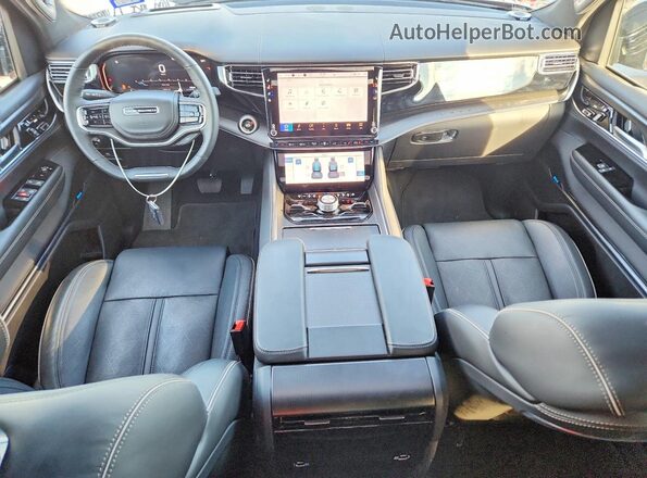 1C4SJSFP1SS522598 2025 JEEP GRAND Gray Вид щитка приладів