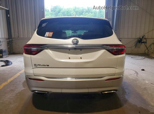 5GAEVAKW2MJ267530 2021 BUICK ENCLAVE White Widok wnętrza z przodu