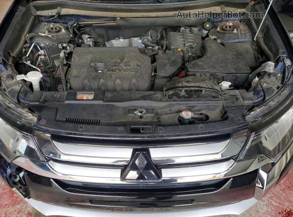 JA4AZ3A39JZ008514 2018 MITSUBISHI OUTLANDER Blue 