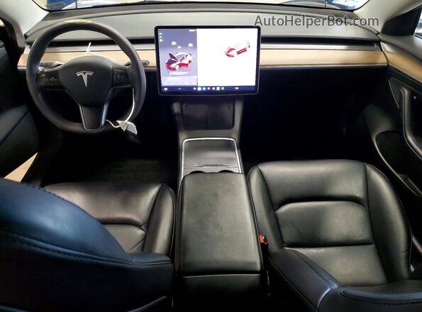 5YJ3E1EAXNF289113 2022 TESLA MODEL Blue 