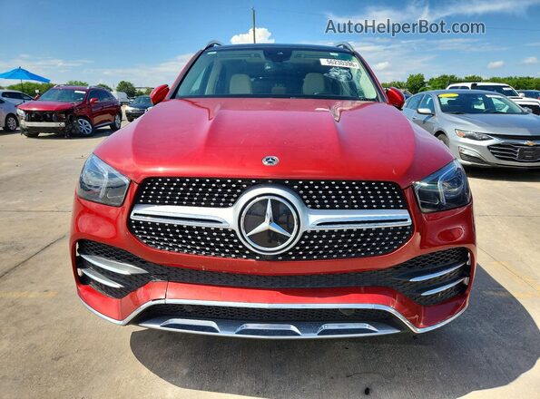 4JGFB4JB6NA627892 2022 MERCEDES-BENZ GLE Красный 