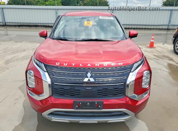 JA4J4UA89NZ016876 2022 MITSUBISHI OUTLANDER Red 