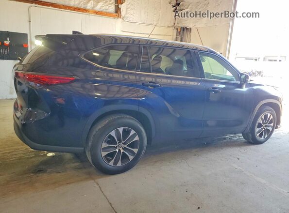 5TDGZRAH9LS005261 2020 TOYOTA HIGHLANDER Black წინა მარჯვენა