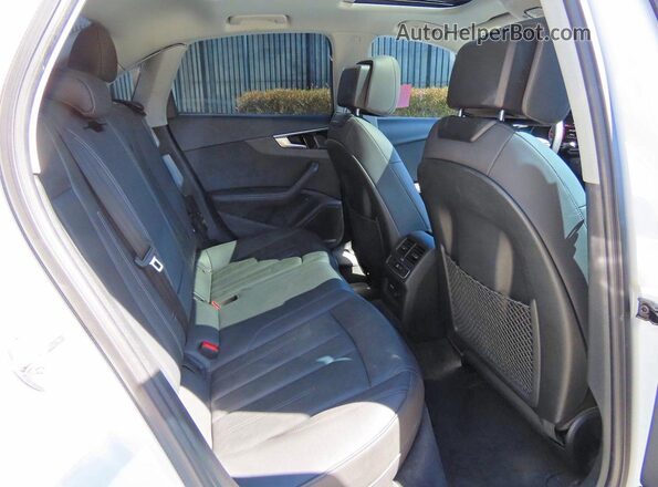 WAUBBAF4XMA016898 2021 AUDI A4 White Front interior view