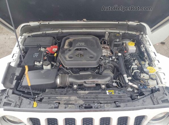 1C4HJXEN0KW520633 2019 JEEP WRANGLER White VIN կոդի պիտակի տեսք