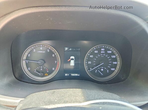 KM8J3CA26GU057802 2016 HYUNDAI TUCSON Gray 