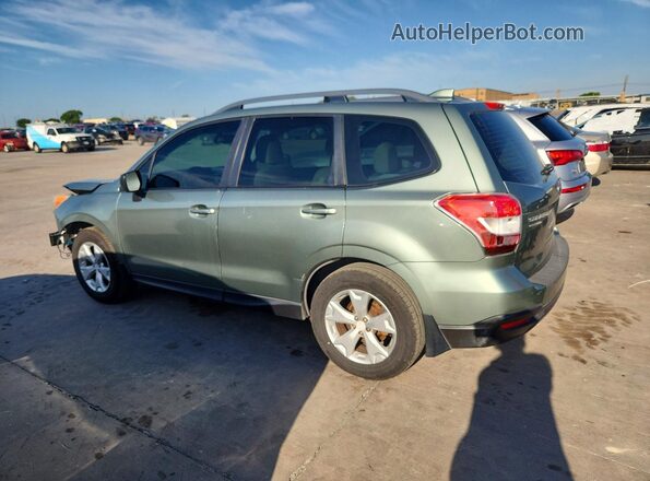 JF2SJABC7GH440751 2016 SUBARU FORESTER Зеленый Задняя правая четверть