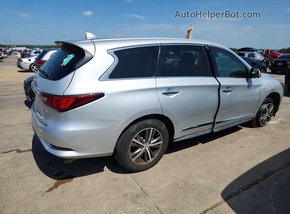 5N1DL0MM7LC531331 2020 INFINITI QX60 Silver Front right