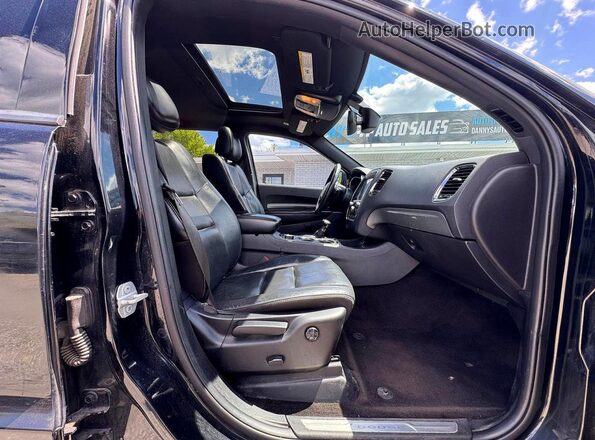 1C4RDJDG1KC605588 2019 DODGE DURANGO Black 