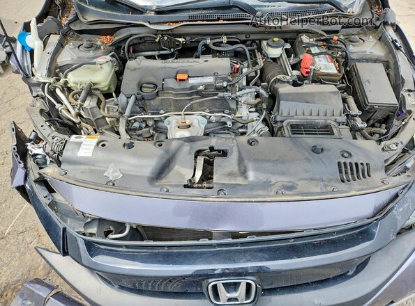 2HGFC2F62KH533816 2019 HONDA CIVIC Gray Widok komory silnika
