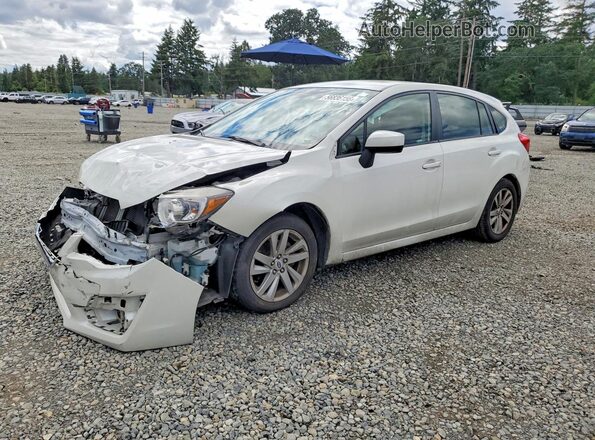 JF1GPAB62G8279289 2016 SUBARU IMPREZA Белый Задняя левая четверть