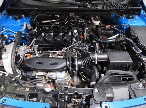 19XFL1H85RE031203 2024 HONDA CIVIC Синий Вид панели приборов