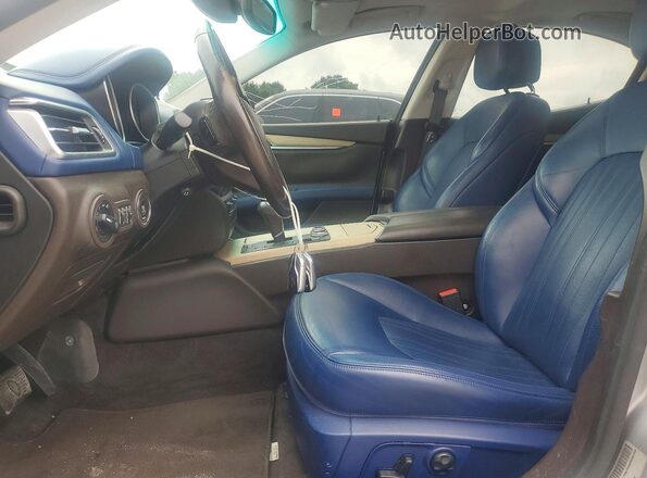 ZAM57XSL1H1198896 2017 MASERATI GHIBLI Gray Вид панелі приладів