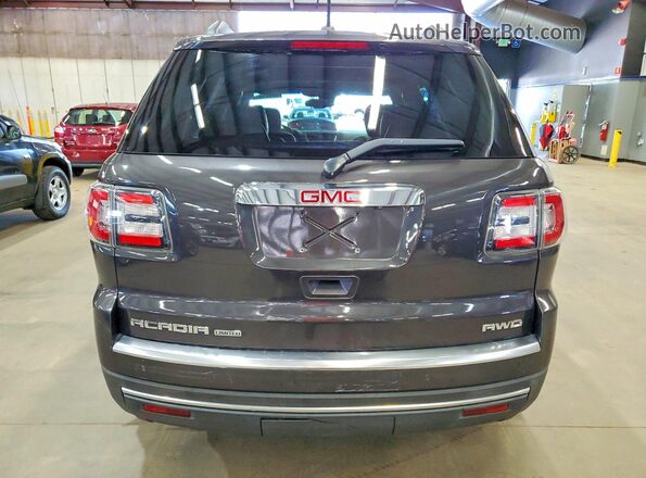 1GKKVSKD7HJ140904 2017 GMC ACADIA Charcoal Front interior view