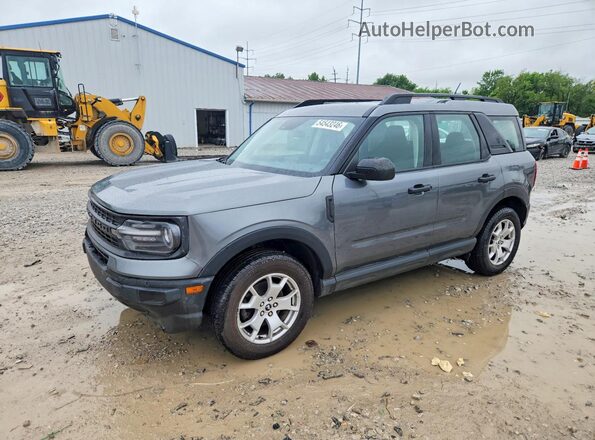 3FMCR9A60NRD65906 2022 FORD BRONCO Серый Задняя левая четверть
