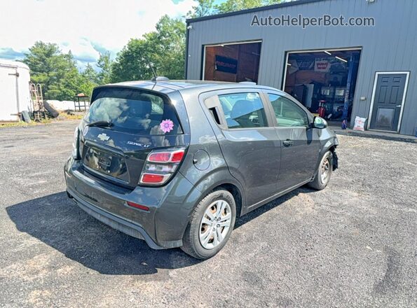 1G1JG6SB9K4137282 2019 CHEVROLET SONIC Charcoal 