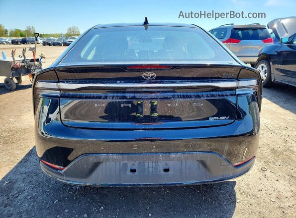 JTDACACU5S3047347 2025 TOYOTA PRIUS Black Սալոնի դիմացի տեսք