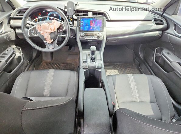 2HGFC2F62KH533816 2019 HONDA CIVIC Gray Widok zestawu wskaźników