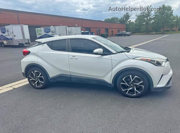 NMTKHMBX0JR023438 2018 TOYOTA C-HR Белый Задняя левая четверть