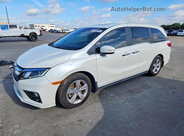 5FNRL6H73LB054353 2020 HONDA ODYSSEY White Tył lewy
