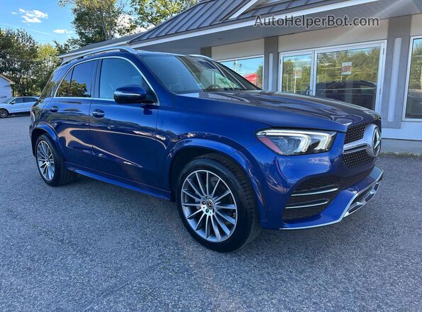 4JGFB4JB4MA546386 2021 MERCEDES-BENZ GLE Blue 