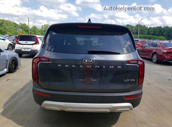 5XYP24HC5LG007216 2020 KIA TELLURIDE Gray 