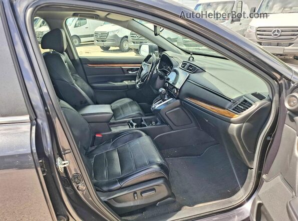 2HKRW2H9XHH136588 2017 HONDA CR-V Серый Вид сзади