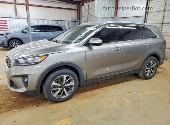 5XYPH4A58KG441462 2019 KIA SORENTO Gray Trasero izquierdo