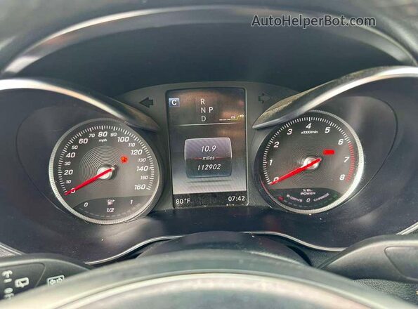 WDC0G5EB3JF419357 2018 MERCEDES-BENZ GLC-CLASS Серый Вид сзади