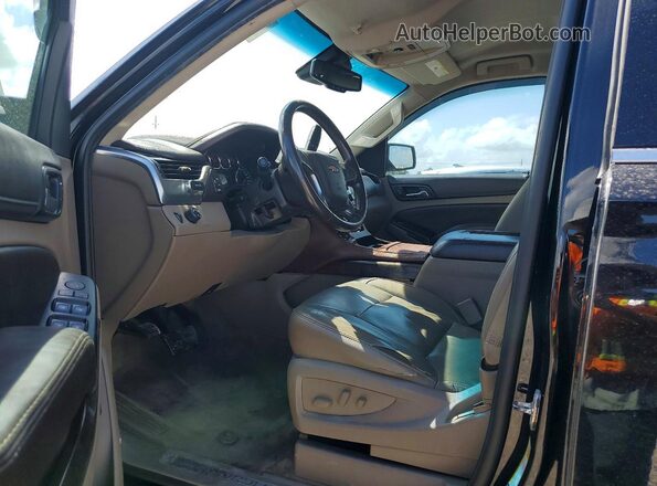 1GNSCHKC9GR358510 2016 CHEVROLET SUBURBAN Черный Вид панели приборов