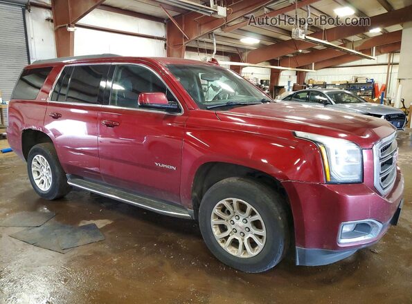 1GKS2BKC6HR174785 2017 GMC YUKON Red Vista frontal