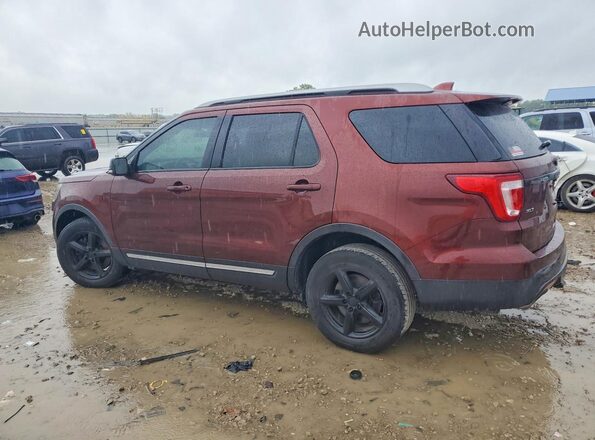 1FM5K8D84GGB35011 2016 FORD EXPLORER Maroon 