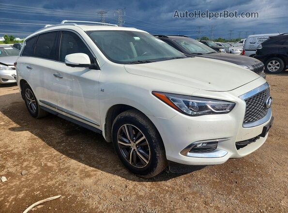 5N1DL0MM6JC502139 2018 INFINITI QX60 Белый Вид спереди