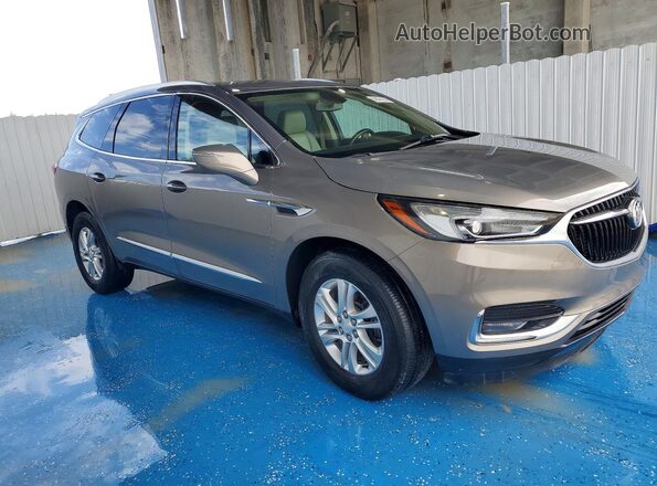 5GAERBKWXJJ202155 2018 BUICK ENCLAVE Gray 