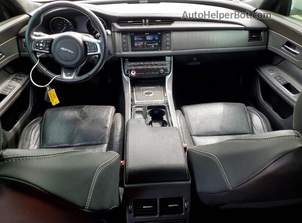 SAJBG4BV8GCY06179 2016 JAGUAR XF Белый Вид щитка приборов
