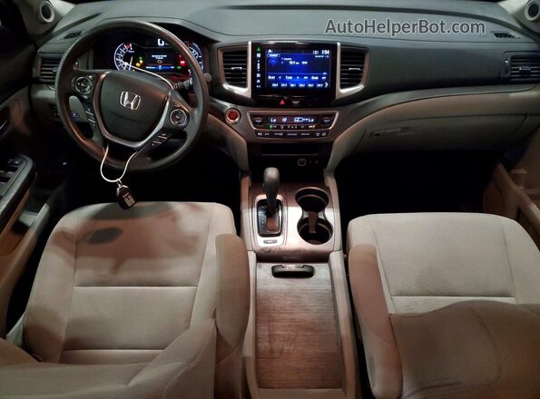 5FNYF6H35GB002972 2016 HONDA PILOT Black 