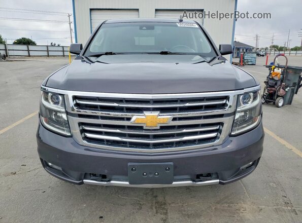 1GNSKBKC7HR194904 2017 CHEVROLET TAHOE Серый Вид сзади